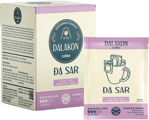 กาแฟดริปดาซาร์ดาลาคอน กาแฟบดพิเศษแบบเวียดนามดั้งเดิม คั่วอ่อน อาราบิก้า รสเปรี้ยว บรรจุกล่อง - Product Image 1