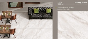 Baldosa de Piso con Aspecto de Mármol Blanco de 1200x1800, Baldosa de Piedra Pulida para Sala de Estar, Restaurante, Interior - Product Image 3