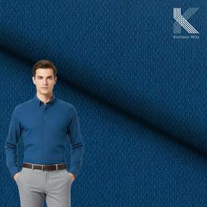 Tissu en coton 100 % de haute qualité pour uniformes masculins, tissu texturé pour chemises, tissu de chemiserie de qualité supérieure - Product Image 2