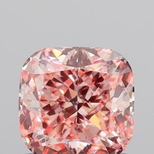 เพชรเม็ดเดี่ยวทรงคุชชั่นคัทและทรงแอสเชอร์คัท สีชมพูสดใส ผลิตในห้องปฏิบัติการ ขนาด 3x3 มม. ถึง 6x6 มม. คุณภาพการเจียระไนเยี่ยม ความสะอาดระดับ VVS2 ผลิตด้วยวิธี CVD HPHT - Product Image 2