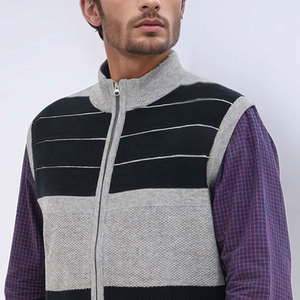 Suéteres de punto con cremallera para hombre, modernos y elegantes, ligeros, en venta. - Product Image 3