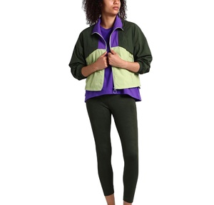 Chaquetas Cortavientos Anorak de Nailon de Alta Calidad, Cómodas, Impermeables, con Bloques de Color, Tejido de Punto, Bordado de Rayas, para Mujer, Talla Grande - Product Image 4