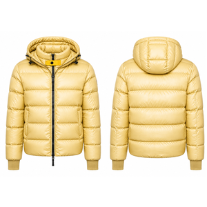 Hot Selling High Quality <b>Yellow</b> Color Parka <b>Puffer</b> Para Jumpers <b>Jacket</b> Windproof With Hooded Parajumpers Bubble Bomber <b>Jackets</b> - Product Image 1