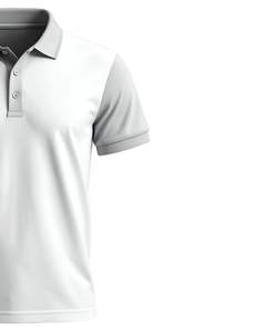 Men light <b>grey</b> <b>polo</b> t <b>shirt</b> short sleeve soft cotton breathable fabric plain classic fit ideal for casual sports and office wea - Product Image 6