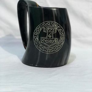 buffalo Horn Mug hand made mugs eco-friendly <b>drinkware</b> <b>accessories</b> - Product Image 5