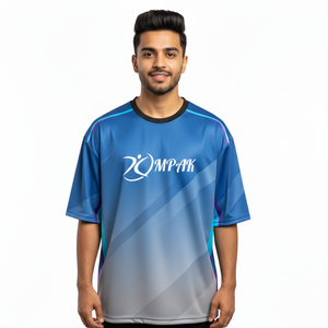 T-shirt décontracté pour homme, style streetwear, surdimensionné, sublimation, vêtements tendance - Product Image 1