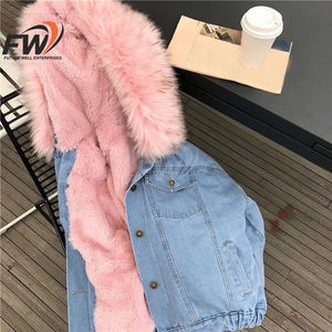 Veste en jean pour femme, logo personnalisé, haute qualité OEM, coupe slim, automne-hiver, vente en gros et personnalisation. - Product Image 4