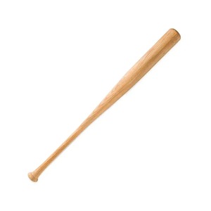 Bate de Béisbol de 34 Pulgadas con Cuerpo de 2.5 Pulgadas, Madera Natural, Duradero, de 1 Pieza, Equipo de Béisbol para Principiantes - Product Image 1