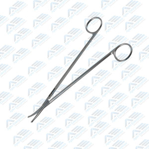 Curved Blunt Stainless Steel Surgical <b>Instrument</b> for Precision <b>Neurosurgery</b> Procedures Strully Neurosurgical Scissors - Product Image 4