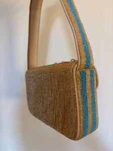 Sac à main brodé artisanal orné de perles, collection de mode pour femmes - Product Image 2