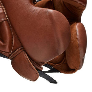 Protector de Cabeza de Boxeo de Cuero Five B, Correa Ajustable para la Barbilla, Protección para las Mejillas, Entrenamiento de Boxeo, Sparring, Competición, MMA, Taekwondo - Product Image 3