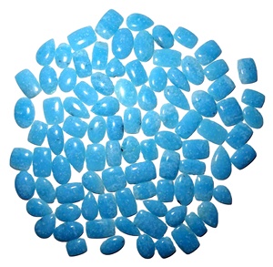 Piedras preciosas de hemimorfita natural de alta calidad Cabinas sueltas de piedras preciosas con buen color Lote de piedras preciosas de hemimorfita - Product Image 1