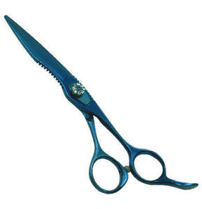 Professional Premium Quality Stainless Steel Sharp Barber <b>Shears</b> with <b>Long</b> <b>Handle</b> Thinning Scissors for Salons - Product Image 1