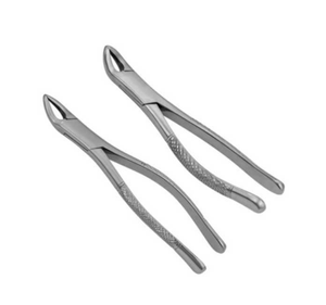 Forceps d'extraction dentaire manuels professionnels réutilisables en acier inoxydable avec poignée ergonomique, certifiés CE, instrument de chirurgie buccale - Product Image 5