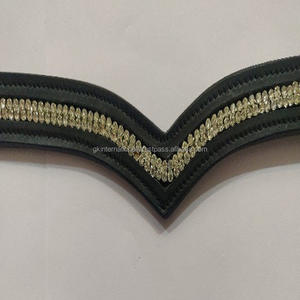 Bride en cuir de cheval en forme de vague de qualité standard avec canal vide toutes les tailles disponibles - Product Image 2