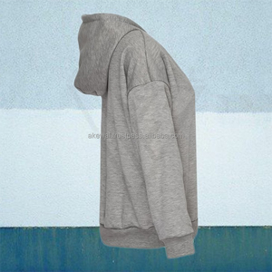 Conjunto de Sudadera con Capucha de Color Sólido para Hombre, de Mezcla de Poliéster/Algodón, de Invierno, de Alta Calidad, Transpirable y Duradera, de la Fábrica Akewal, en Oferta - Product Image 4