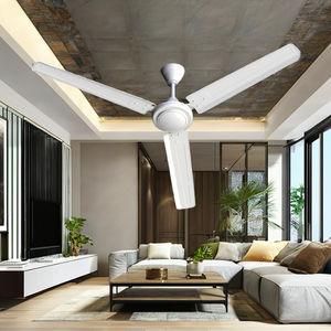 Ventilador de Techo Decorativo Marc D14-06 con Anillo Dorado/Plateado, Potente Motor de Cobre, 5 Velocidades, Arranque de Bajo Voltaje - Product Image 2