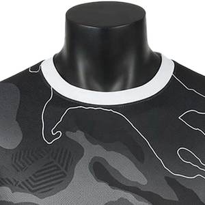 T-shirt streetwear surdimensionné pour homme en coton 100% imprimé par sublimation personnalisée avec fonction de séchage rapide - Product Image 5