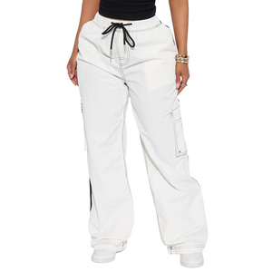 Windbreaker Pants Custom Embroidery Water Resistant Track Trousers Export Pakistan Supplier OEM - Product Image 1