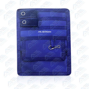 6 Inches X 5 Inches Medical Care Nurse Pocket Organizer Nurse Accessories Tools Royal Blue Nylon Pocket Nurse Scrub Organizer - Product Image 4