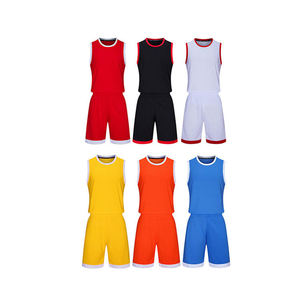 OEM Quick Dry Wholesale Polyester Men's Reversible Basketball Uniform Printed Sets with Laker Jersey Uniform - Product Image 2