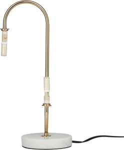 Decorative Gold Orb <b>Table</b> <b>Lamp</b> Metal Frame with Marble <b>Base</b> 2 Light Accent <b>Lamp</b> for Home Office Bedroom Lighting - Product Image 1