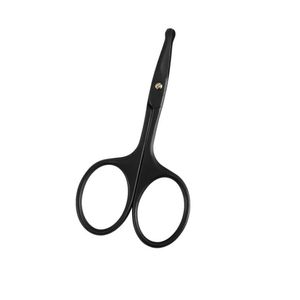 Tijeras profesionales para el vello facial y de la nariz, herramienta de acero inoxidable, tijeras compactas de precisión para recortar y cuidar el vello de la nariz - Product Image 5