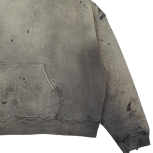 Sudadera con Capucha Personalizada OEM para Hombre, Estilo Urbano, al por Mayor, Lisa, Desgastada, a la Moda, 100% Algodón, Impermeable, Transpirable, con Forro Polar - Product Image 5