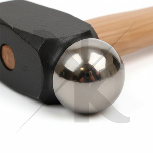 Marteau de luxe en acier inoxydable pour ferriers et smelters, outil professionnel pour le sablage de sabots, facile à utiliser, équestre Nafko NK-4133 - Product Image 2