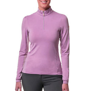 Haut de base extensible à manches longues et col zippé pour l'équitation, vêtement de sport pour cavalier, Jodhpur & Breeches 2026 - Product Image 2