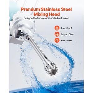 Omogeneizzatore da Laboratorio ad Alta Velocità da 900 W, 2000-28000 RPM, Miscelatore da Laboratorio ad Alto Taglio, Macchina per Emulsionazione per Cosmetici - Product Image 3