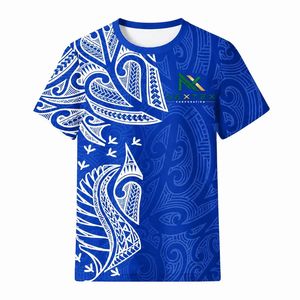 Custom Polynesian Tribal Print <b>T</b>-<b>Shirt</b> <b>Men</b> All Over Maori Pattern Sublimation Cultural Tee - Product Image 2