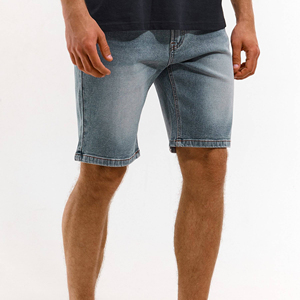 Short en jean pour homme à prix ajustable, anti-plis, de haute qualité, respirant, léger et confortable, entièrement personnalisable - Product Image 4