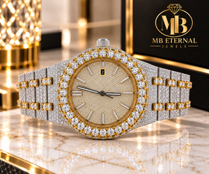 Reloj MB ETERNAL Diamond de 40 mm, Cuadrado, Aleación de Acero Inoxidable, Cristal, Analógico-Digital, Cuarzo, Automático, con Puntero, para Hombre, Lujoso y Brillante - Product Image 2
