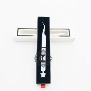 Nouvel Arrivage : Pince à Épiler de Luxe en Acier Inoxydable pour Cils, Revêtement Blanc, Pointe Argentée, pour Extensions de Cils, Dernière Génération, Écologique - Product Image 6