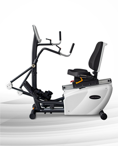 White Recumbent Elliptical Cross Trainer for Rehabilitation <b>Therapy</b> - Product Image 1