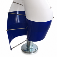 Aerogenerador de Eje Vertical Tipo V de 2KW, 3KW, 5KW, Bajo Ruido, Generador Eólico Maglev para Sistema de Energía Híbrido Comercial