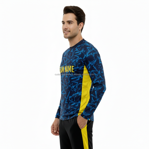 T-shirts à sublimation personnalisés de haute qualité, manches longues, impression de vêtements personnalisés, vente en gros en vrac, pas cher - Product Image 6