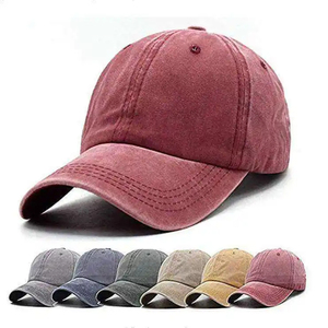 Unisex Acid Wash <b>Plain</b> Adjustable Strapback <b>Baseball</b> Trucker <b>Cap</b> Customized Embroidery 6 Panel Style Sporty Hat for Men Women No - Product Image 5