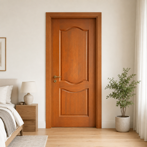 Puerta Decorativa Interior de Madera Sólida GA-19S Golden Aero Moderna para Dormitorio y Apartamento, Directo de Fábrica - Product Image 2