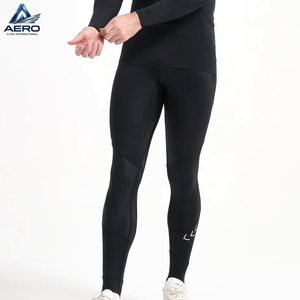Black Color High-Performance <b>Men</b>’s Fitness <b>Tights</b> Customized Made Newest Breathable Sublimated Yoga Sets <b>For</b> Gym & Outdoor Sport - Product Image 2