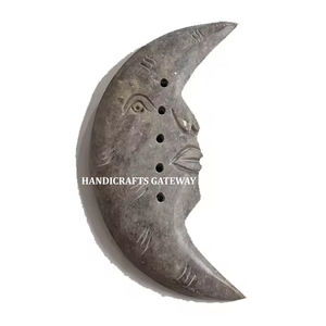 Increíble Diseño de Piedra de Savia Natural en Forma de Hoja, Soporte para Incienso Tallado a Mano, Ideal para Regalos en Festividades - Product Image 4