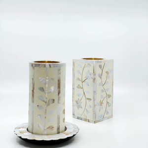 Brûleur d'encens de luxe en os incrusté, Bakhoor moderne en os incrusté pour la maison, l'hôtel, le bureau, la villa, avec la meilleure qualité, grossiste en Inde - Product Image 1