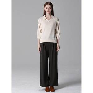 Ensembles élégants pour femmes, marque de télévision coréenne, tricot Cara en coton modal, design vietnamien, élégant et confortable - Product Image 1