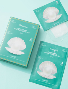 เจเอ็มโซลูชั่น มารีน ลูมิเนิส เพิร์ล มอยส์เจอร์ มาส์ก พลัส |   30กรัม*10ชิ้น |   การดูแลผิวที่ให้ความชุ่มชื้น บำรุง และปลอบประโลม |   ซีไอซีเอ ไฮยาลูโรนิก แอซิด แพนที - Product Image 1
