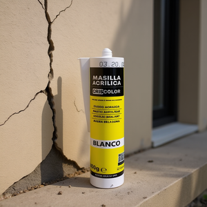 Masilla Acrílica Blanca Moderna y Duradera, Material Líquido Impermeabilizante para Aplicaciones Exteriores - Product Image 3