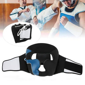 Protège-tête de boxe en cuir PU personnalisable, confortable, durable, réglable et respirant – Meilleure vente - Product Image 2