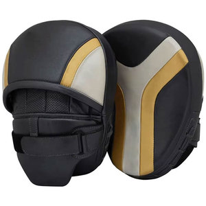 Mitaines de frappe ergonomiques incurvées, durables, protectrices, haute élasticité, écologiques, respirantes, personnalisables, en PU résistant pour la boxe - Product Image 1
