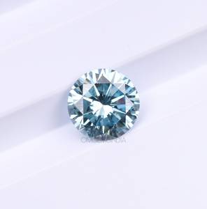 Diamante Azul de Corte Elegante Cultivado en Laboratorio, Piedra Suelta con Certificación IGI CVD/HPHT para Joyería, Anillos y Pendientes - Product Image 1