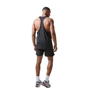 Summer <b>Slim</b> Fit Cotton/Polyester Stretchable Quick Dry Breathable Sports Sleeveless Running Wear Men's Tank Top - Product Image 4